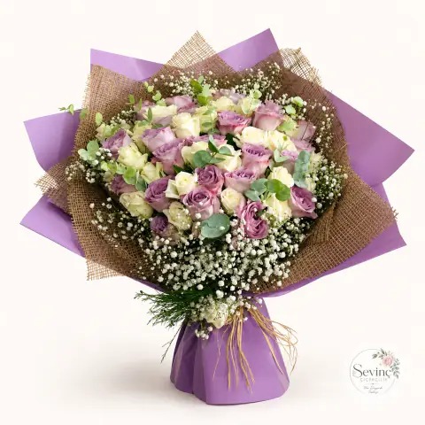 Pastel Gül Bahçesi - Halkalı Sevinç Çiçekçilik