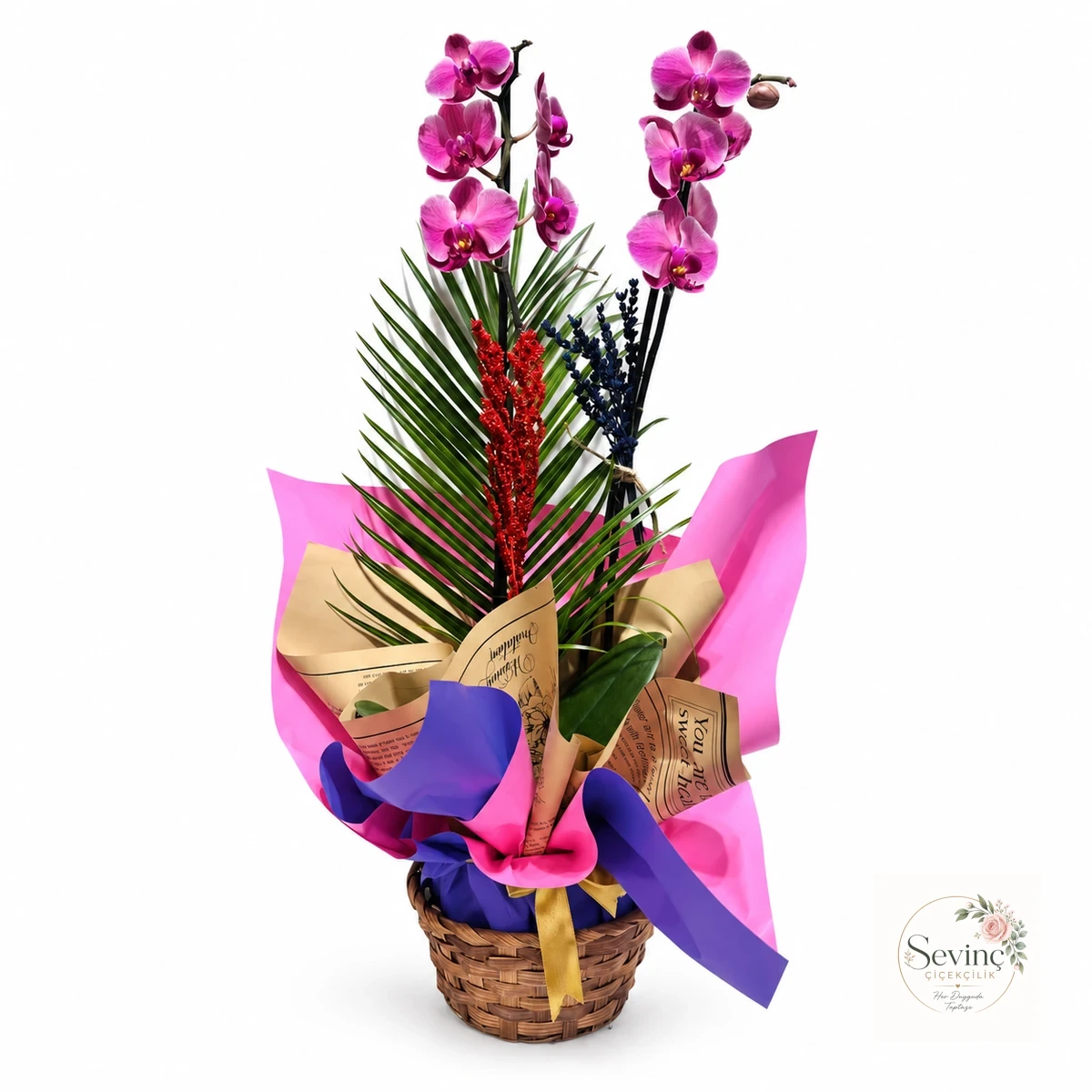 Petal Picnic Sepette Pembe Orkide